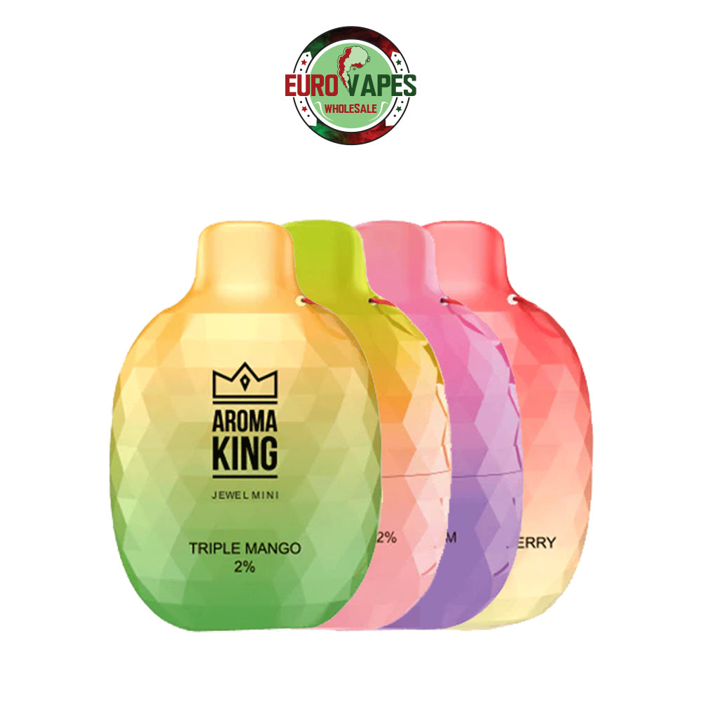 Aroma Vape Aroma King Jewel Mini 600 Disposable Vape Pod Device Aroma Vape Aroma King Jewel Mini 600 Disposable Vape Pod Device