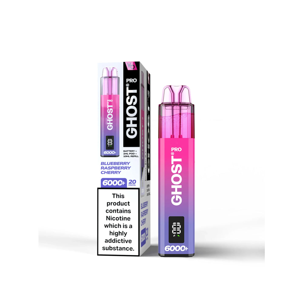 Ghost Pro 6000+ Puffs Disposable Vape (Box of 10)