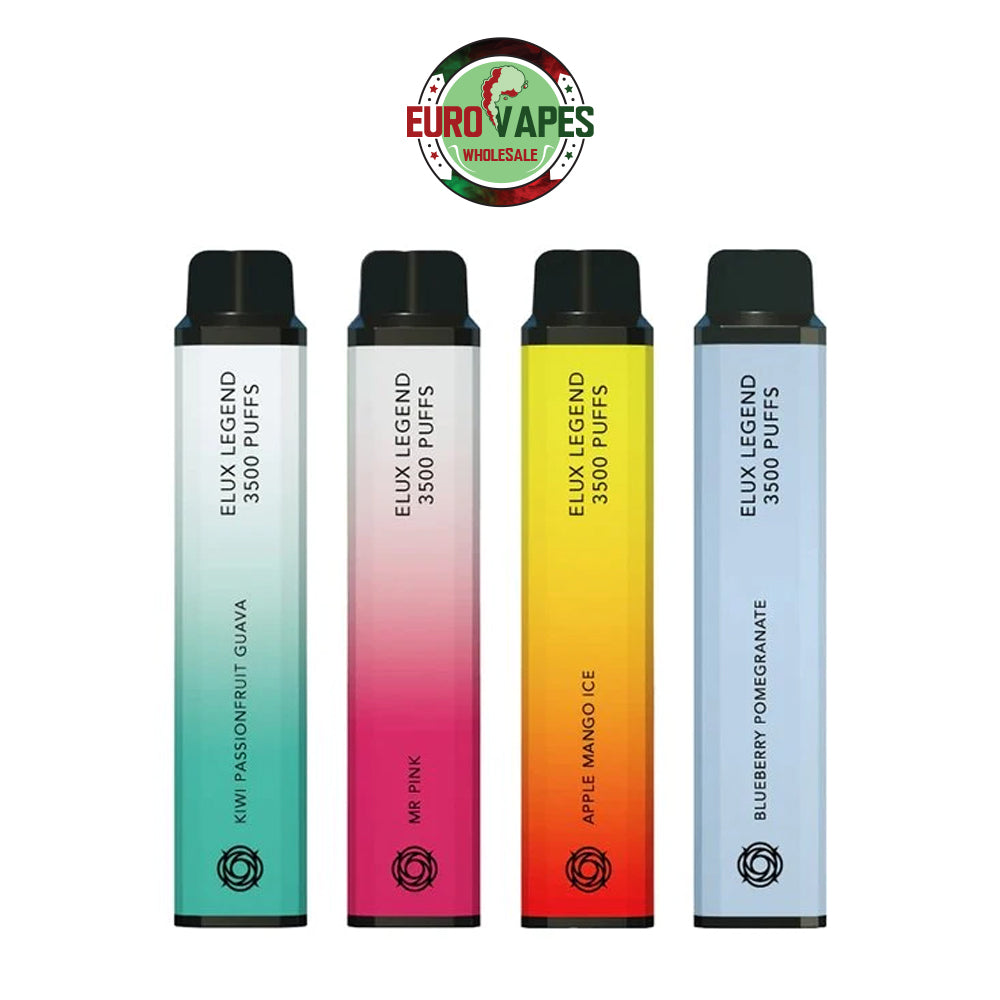 Elux Legend 3500 Puffs Disposable Vape (Pack of 10) Euro Vapes Elux Legend 3500 Puffs Disposable Vape (Pack of 10) Euro Vapes