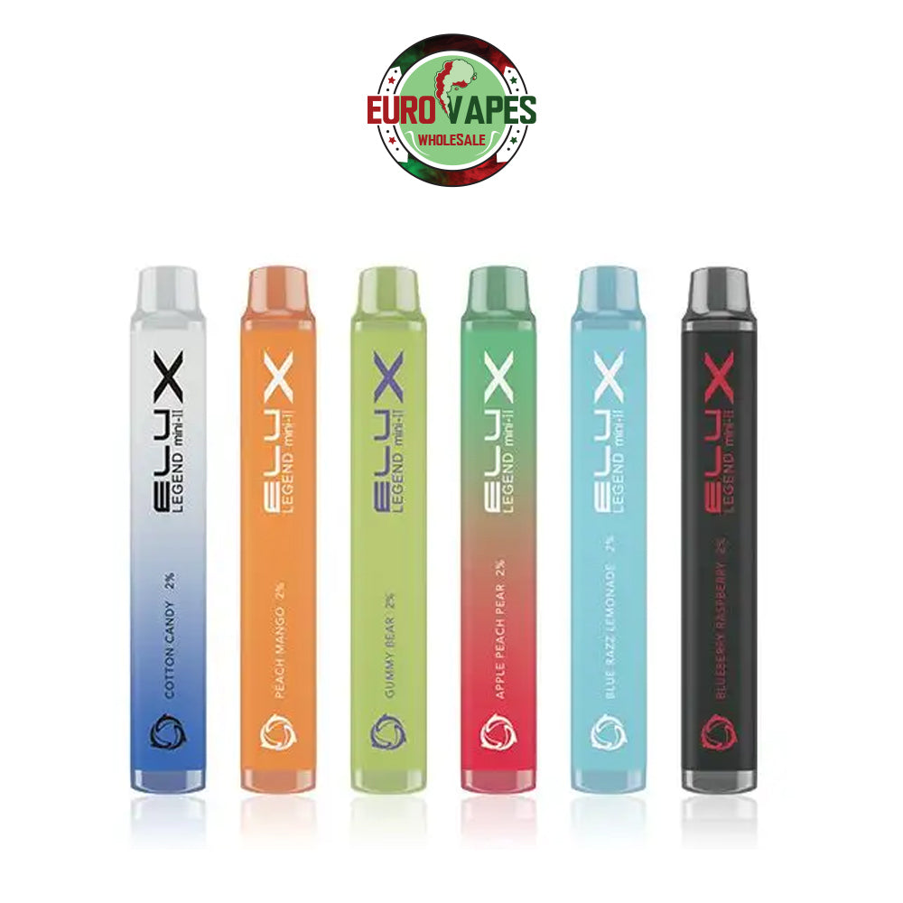 Elux Legend Mini 2 Disposable Vape Pod Pen Box of 10 1 Euro Vapes Elux Legend Mini 2 Disposable Vape Pod Pen Box of 10 1 Euro Vapes