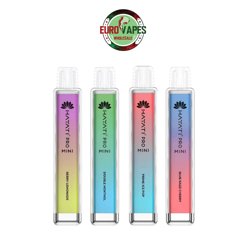 Hayati Pro Mini 600 Puffs (Pack of 10) Euro Vapes Hayati Pro Mini 600 Puffs (Pack of 10) Euro Vapes