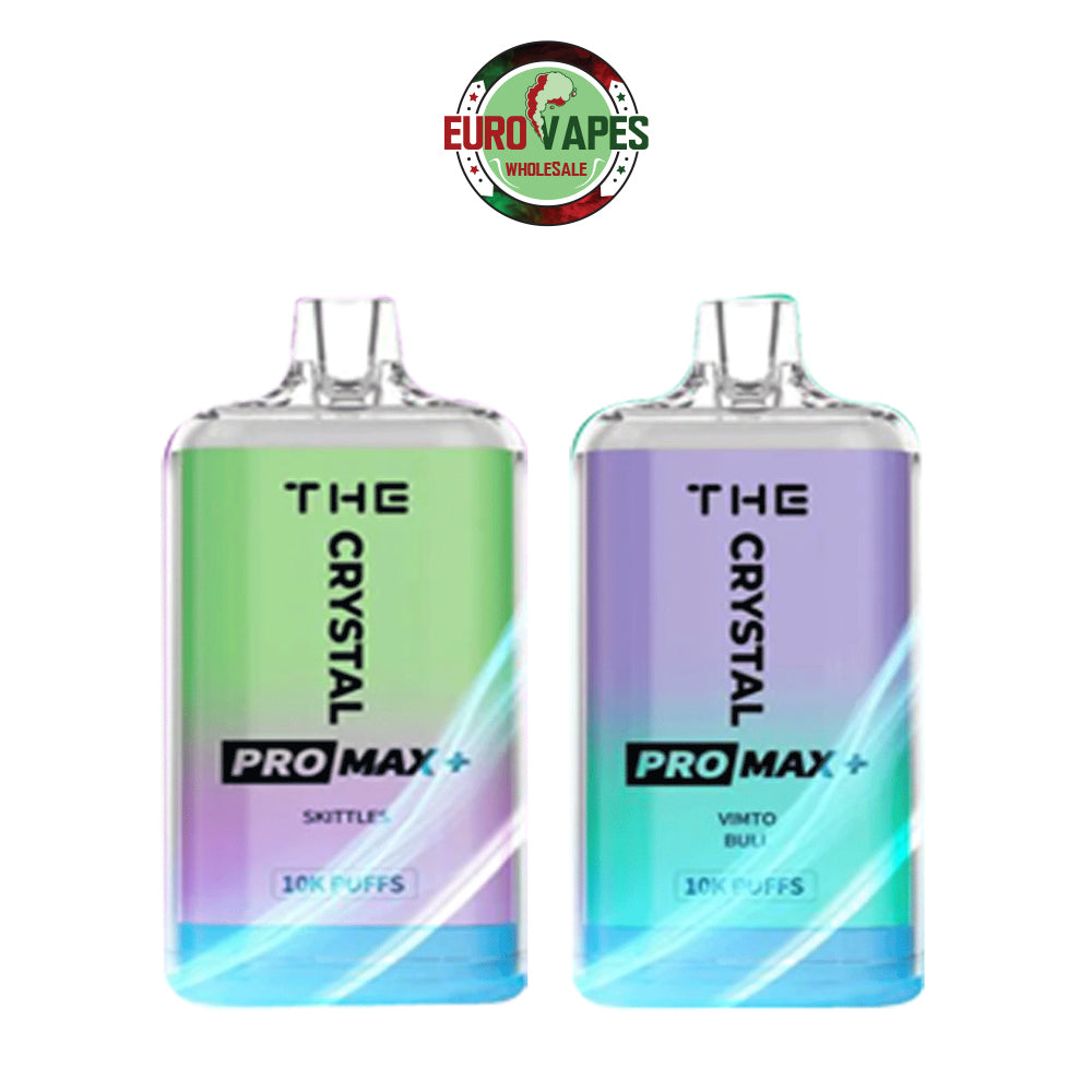 The Crystal Pro Max + 10000 Disposable Vape (Pack of 10) Euro Vapes The Crystal Pro Max + 10000 Disposable Vape (Pack of 10) Euro Vapes