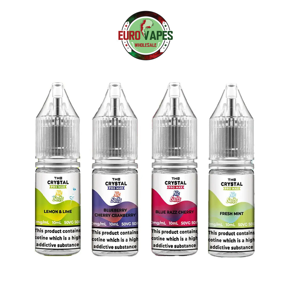 The Crystal Pro Max Vape Nic Salts 10ml - Box of 10