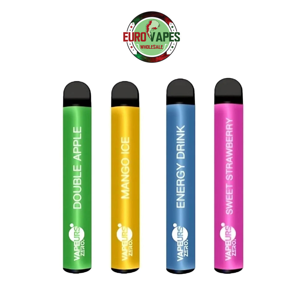 Vapeurs 600 Puffs Disposable Vape Pod - Pack of 10 Euro Vapes Vapeurs 600 Puffs Disposable Vape Pod - Pack of 10 Euro Vapes