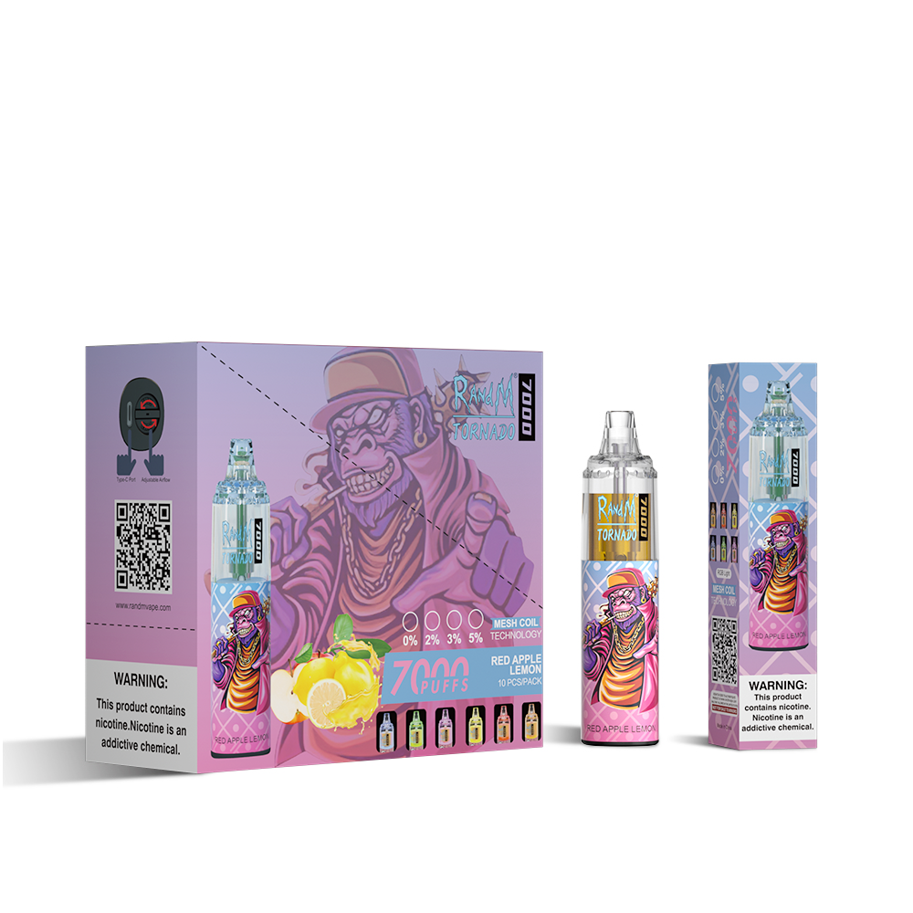 RAndM Tornado 7000 Puffs Disposable Vape (Pack of 10) Euro Vapes RAndM Tornado 7000 Puffs Disposable Vape (Pack of 10) Euro Vapes