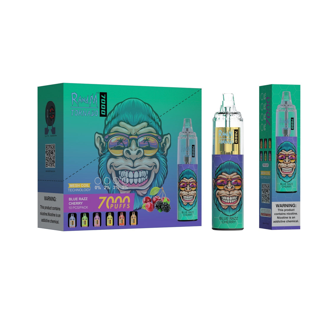 RAndM Tornado 7000 Puffs Disposable Vape (Pack of 10) Euro Vapes RAndM Tornado 7000 Puffs Disposable Vape (Pack of 10) Euro Vapes