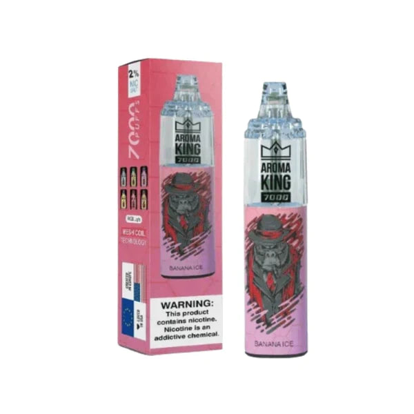 Aroma King 7000 Puffs Disposable Vape Pod (Pack of 10) Euro Vapes Aroma King 7000 Puffs Disposable Vape Pod (Pack of 10) Euro Vapes