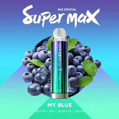 Ske Crystal Super Max 4500 Disposable Vape Pod Pack of 10 Euro Vapes Ske Crystal Super Max 4500 Disposable Vape Pod Pack of 10 Euro Vapes