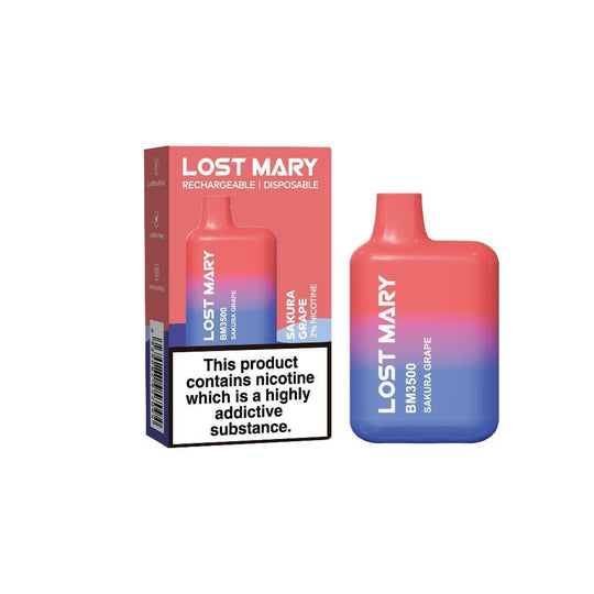 Lost Mary 3500 Puffs (Pack of 10) Euro Vapes Lost Mary 3500 Puffs (Pack of 10) Euro Vapes