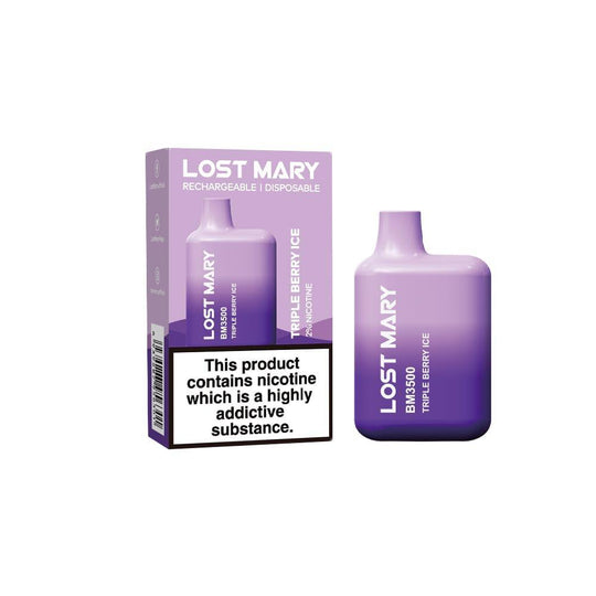 Lost Mary 3500 Puffs (Pack of 10) Euro Vapes Lost Mary 3500 Puffs (Pack of 10) Euro Vapes