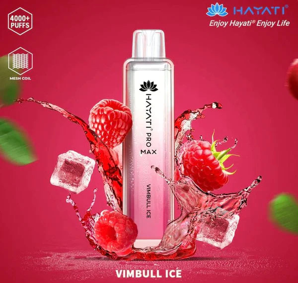 Hayati Crystal Pro Max 4000 Puffs (Pack of 10) Euro Vapes Hayati Crystal Pro Max 4000 Puffs (Pack of 10) Euro Vapes