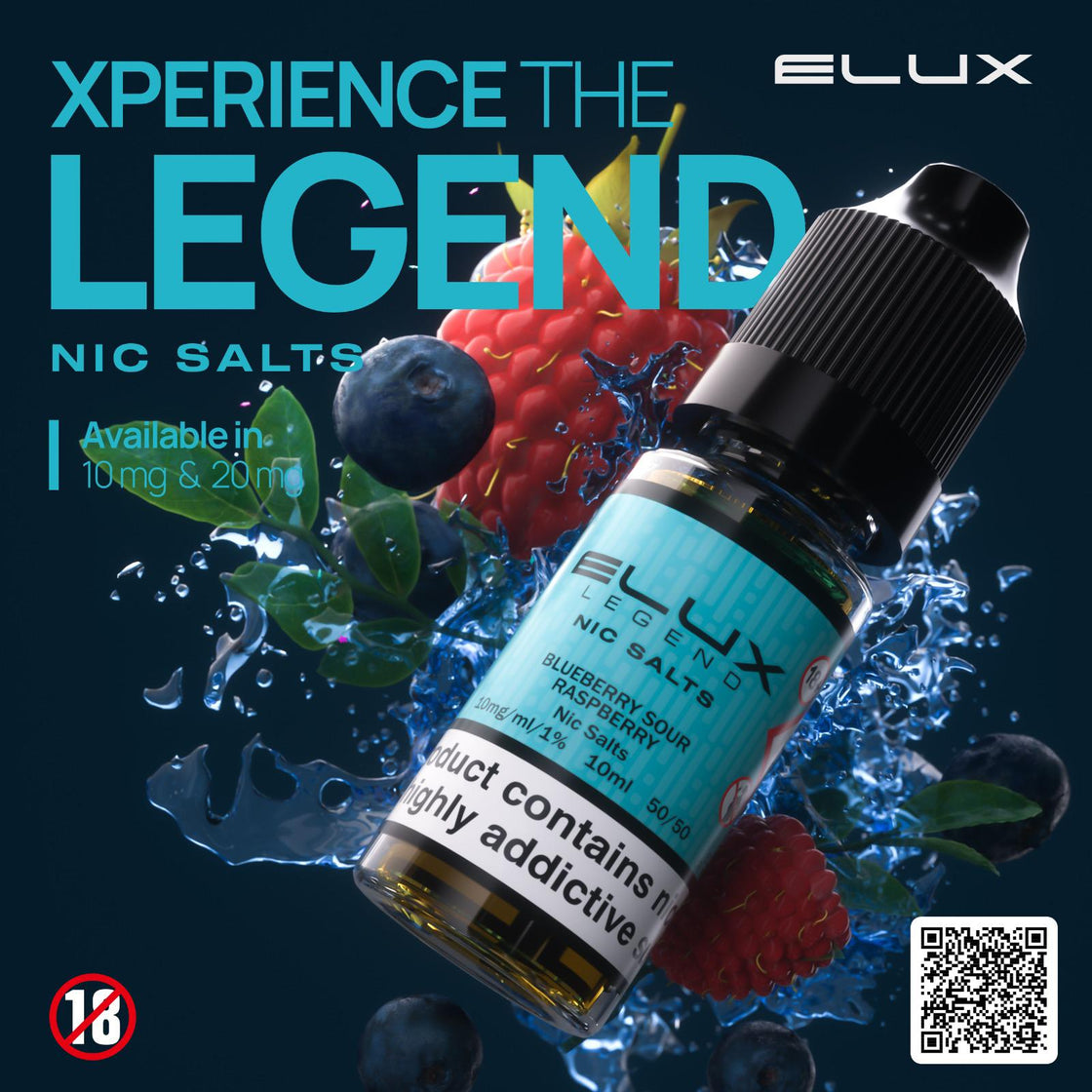 Elux Legend Nic Salt-10ml E-liquids - Box of 10 - #Simbavapes#