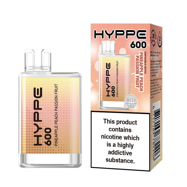 Hyppe 600 Crystal Disposable Vape Pod - Box of 10 Euro Vapes Hyppe 600 Crystal Disposable Vape Pod - Box of 10 Euro Vapes
