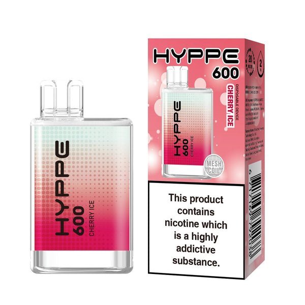 Hyppe 600 Crystal Disposable Vape Pod - Box of 10 Euro Vapes wholesale Hyppe 600 Crystal Disposable Vape Pod - Box of 10 Euro Vapes wholesale