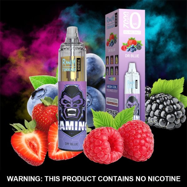 RAndM Tornado 7000 Puffs Disposable Vape - 0% Nicotine (Pack of 10) Euro Vapes RAndM Tornado 7000 Puffs Disposable Vape - 0% Nicotine (Pack of 10) Euro Vapes