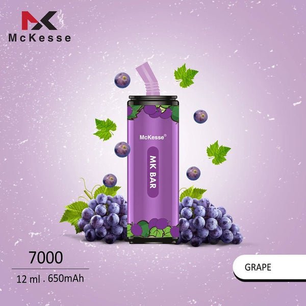 McKesse MK Bar 7000 Disposable Vape (Pack of 10) Euro Vapes McKesse MK Bar 7000 Disposable Vape (Pack of 10) Euro Vapes