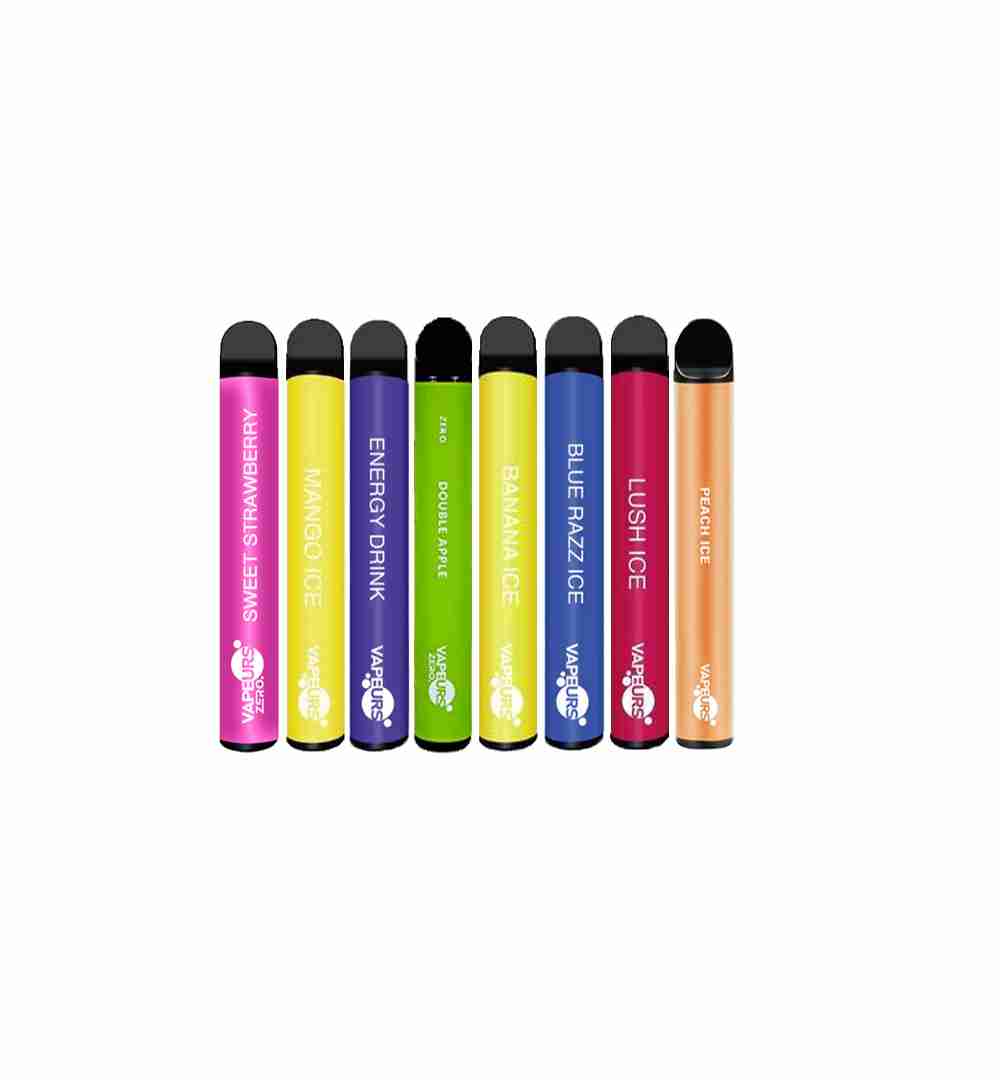 Vapeurs 600 Puffs Disposable Vape Pod - Pack of 10 Euro Vapes Vapeurs 600 Puffs Disposable Vape Pod - Pack of 10 Euro Vapes
